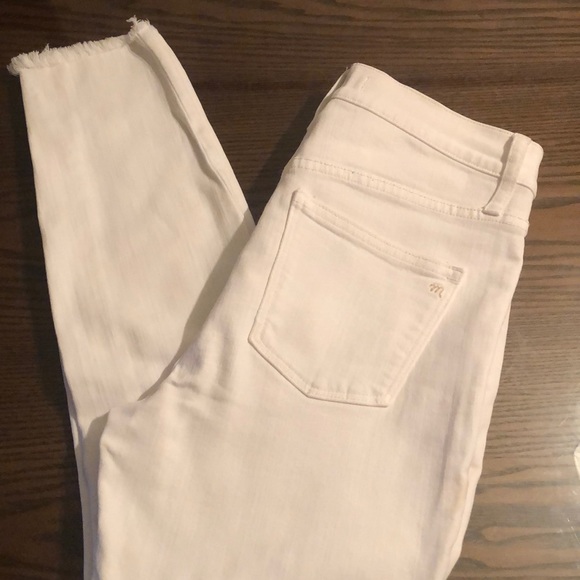 Madewell White Jeans Size 27 - Picture 1 of 16